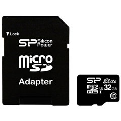 シリコンパワー SP032GBSTHBU1V10-SP [UHS-1 microSDHCカード 32GB Class10]