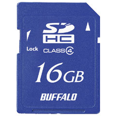バッファロー RSDC-S16GC4B [Class4 SDHCカード 16GB]