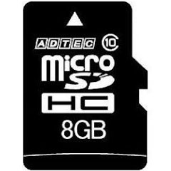 アドテック AD-MRHAM8G/10 [microSDHCカード 8GB Class10 SD変換ADP付]