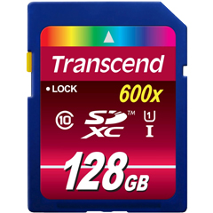 トランセンド TS128GSDXC10U1 [128GB SDXC Class 10 UHS-I 600x (Ultimate)]