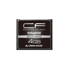 GH-CFI-XSA4G [インダストリアル(工業用)コンパクトフラッシュ 4GB]