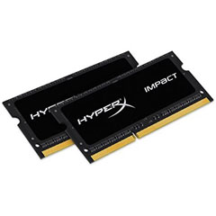 キングストン Kingston HyperX Impact HX316LS9IBK2/16 [8GBx2 DDR3L-1600 CL9 U-SODIMM]