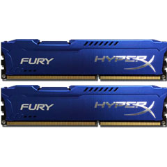 Kingston HyperX FURY HX316C10FK2/8 [4GBx2 DDR3-1600 CL10 DIMM HyperX FURY]