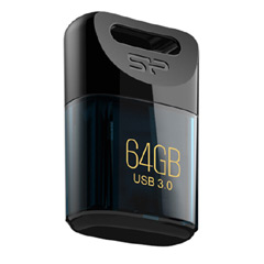 シリコンパワー SP064GBUF3J06V1D [USB3.0フラッシュメモリ J06 64GB 超小型]