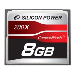 シリコンパワー SP008GBCFC200V10 [CF Card 200X 8GB]