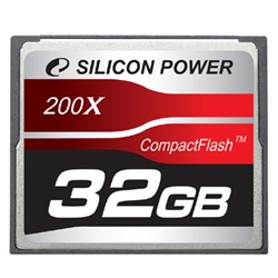 シリコンパワー SP032GBCFC200V10 [CF Card 200X 32GB]