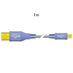 JVC(ビクター) VX-U210 [USBケーブル 1mAタイプオス-ミニBタイプオス]