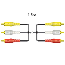 JVC(ビクター) VX-38G [ピンプラグX3-ピンプラグX3(1.5M)]