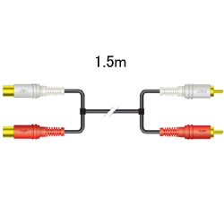 JVC(ビクター) CN-163G [ピンジャックX2-ピンプラグX2(1.5M)]