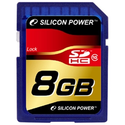 シリコンパワー SP008GBSDH010V10 [SDHC 8GB Class10]