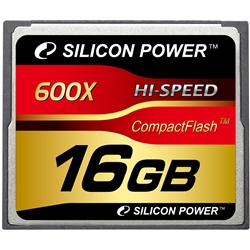 SP032GBCFC1K0V10 Silicon Power 32GB Hi Speed 1000x Compact Flash Card 