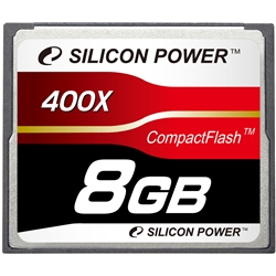 シリコンパワー SP008GBCFC400V10 [CF Card 400X 8G]
