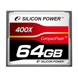 シリコンパワー SP064GBCFC400V10 [コンパクトフラッシュ 400倍速 64GB  永久保証]