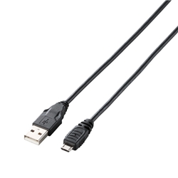 エレコム MPA-AMB10BK [Micro-USBケーブル/A-MicroB/1m/ブラック]