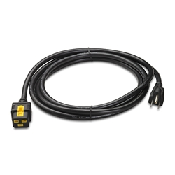 APC AP8750 [Power Cord、 Locking C19 to 5-15P、 3.0m]