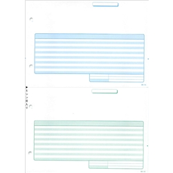 応研 HB-041 [納品書(A4タテ2面)(ページプリンタ用) 1000枚]