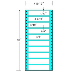 東洋印刷 MM4O [タックフォームラベル 4 5/10x10インチ 10面 1000折]