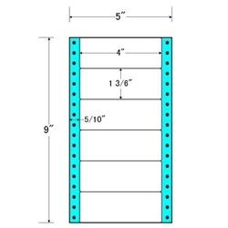 東洋印刷 MM5X [タックフォームラベル 5x9インチ 6面 1000折]