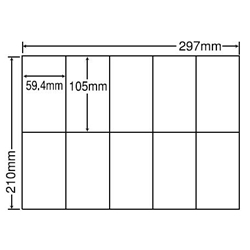 東洋印刷 C10M [シートカットラベル A4 10面(500シート)]