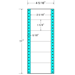 東洋印刷 MM4I [タックフォームラベル 4 5/10x11インチ 6面 1000折]