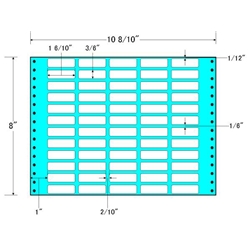 東洋印刷 MT10K [タックフォームラベル 10 8/10x8インチ 60面 500折]