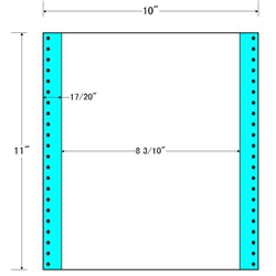 東洋印刷 MT10P [タックフォームラベル 10x11インチ 1面 500折]