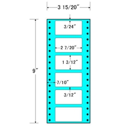 東洋印刷 MM3A [タックフォームラベル 3 15/20x9インチ 6面 1500折]