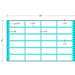東洋印刷 MX15H [タックフォームラベル 15x9インチ 24面 500折]