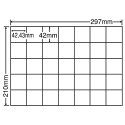 東洋印刷 C35Q [シートカットラベル A4 35面(500シート)]