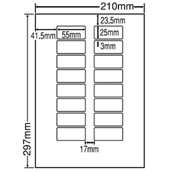 東洋印刷 LDW16UE [シートカットラベル A4 16面(500シート)]
