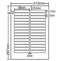 東洋印刷 LDW30OC [シートカットラベル A4 30面(500シート)]