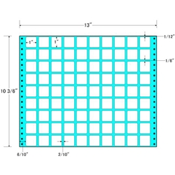東洋印刷 MT13R [タックフォームラベル 13x10 3/6インチ 90面 500折]