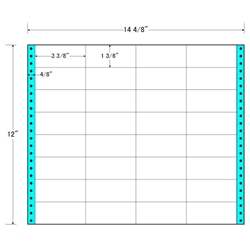 東洋印刷 MH14K [タックフォームラベル 14 4/8x12インチ 32面 500折]