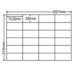 東洋印刷 C24SF [シートカットラベル A4 24面(500シート)]