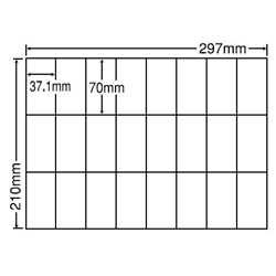 東洋印刷 C24UF [シートカットラベル A4 24面(500シート)]