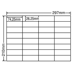 東洋印刷 C32UBF [シートカットラベル A4 32面(500シート)]