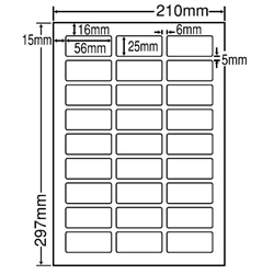 東洋印刷 LDW27AF [シートカットラベル A4 27面(500シート)]