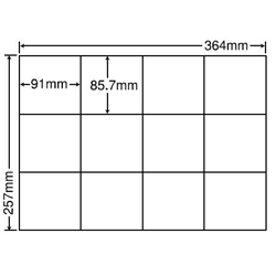 東洋印刷 E12S [シートカットラベル B4 12面(500シート)]