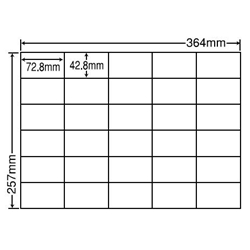 東洋印刷 E30M [シートカットラベル B4 30面(500シート)]