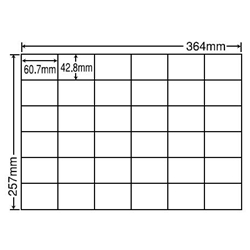 東洋印刷 E36P [シートカットラベル B4 36面(500シート)]