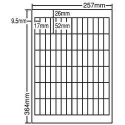 東洋印刷 LEW84P [シートカットラベル B4 84面(500シート)]