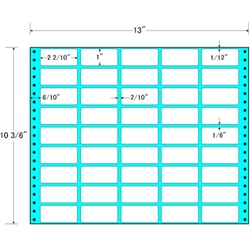 東洋印刷 R13P [タックフォームラベル 13x10 3/6インチ 45面 500折]