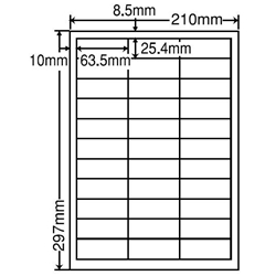 ナナクリエイト MCL30 [カラーレーザプリンタ用ラベルマットタイプ(33面)]