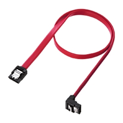 サンワサプライ TK-SATA3-05SL [下L型シリアルATA3ケーブル （両ラッチ付き） 0.5m]
