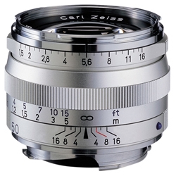 Carl Zeiss C Sonnar T* 1.5/50 ZMマウント シルバー