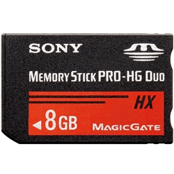 MS-HX8B [メモリースティック PRO-HG デュオ HX 8GB]