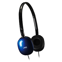 JVC(ビクター) HA-S160-AA [ステレオヘッドホン (ブルー)]