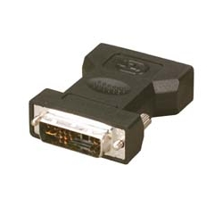 ブラックボックス・ネットワークサービス DVIメス/VGA HDIオス アダプタ