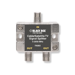ブラックボックス・ネットワークサービス TV信号分配器1-2