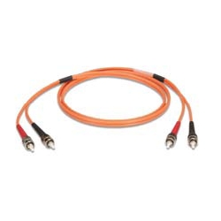 ブラックボックス・ネットワークサービス EFN6023-002M [50μ光ファイバ・パッチケーブル(橙色) ST/ST 2m]
